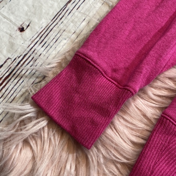 J. Crew Supercozy Mockneck Pullover Sweater Pink sz S - Picture 6 of 11